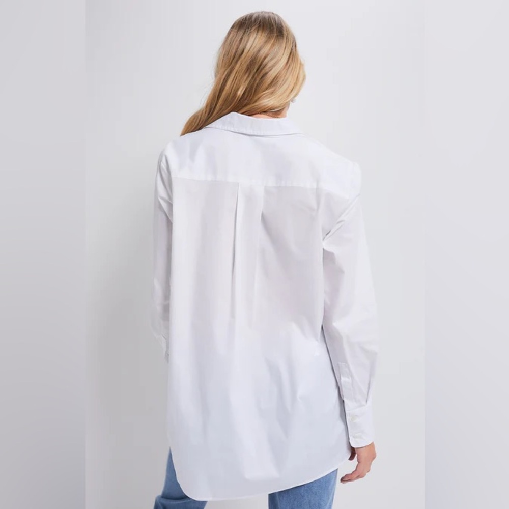 HATCH maternity The Classic Buttondown in White - Picture 7 of 11